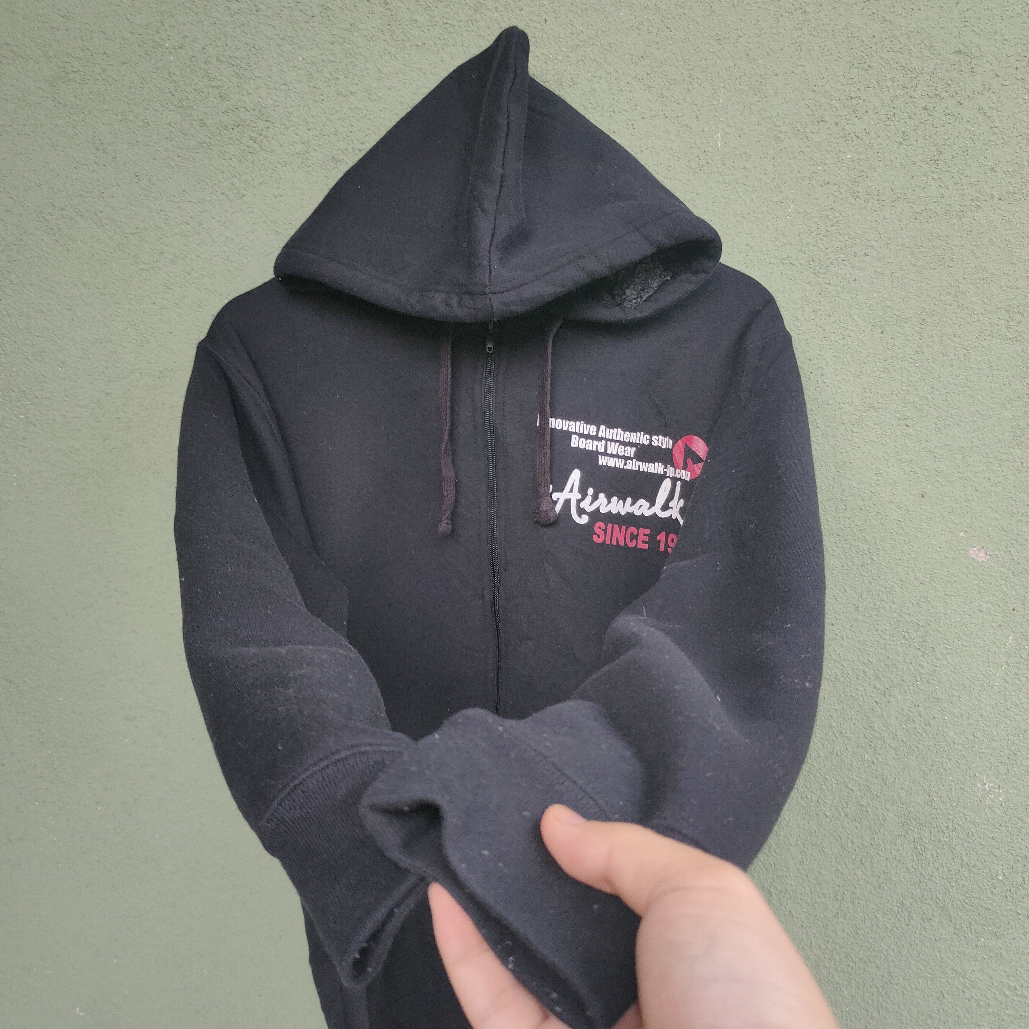 Airwalk Vtg Airwalk Sherpa Fleece Inside Zipper Ups Hoodie Sweater Size US M / EU 48-50 / 2 - 3 Thumbnail