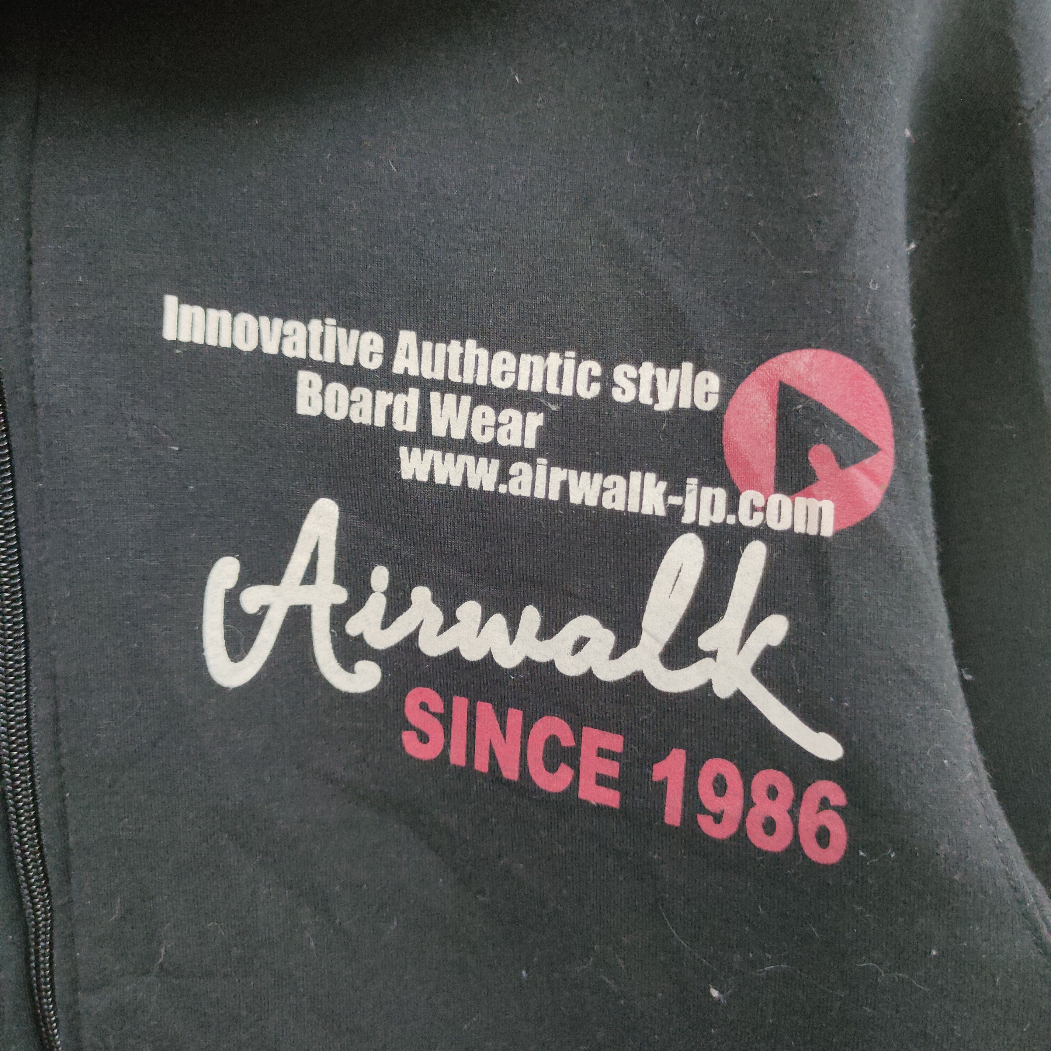 Airwalk Vtg Airwalk Sherpa Fleece Inside Zipper Ups Hoodie Sweater Size US M / EU 48-50 / 2 - 8 Thumbnail