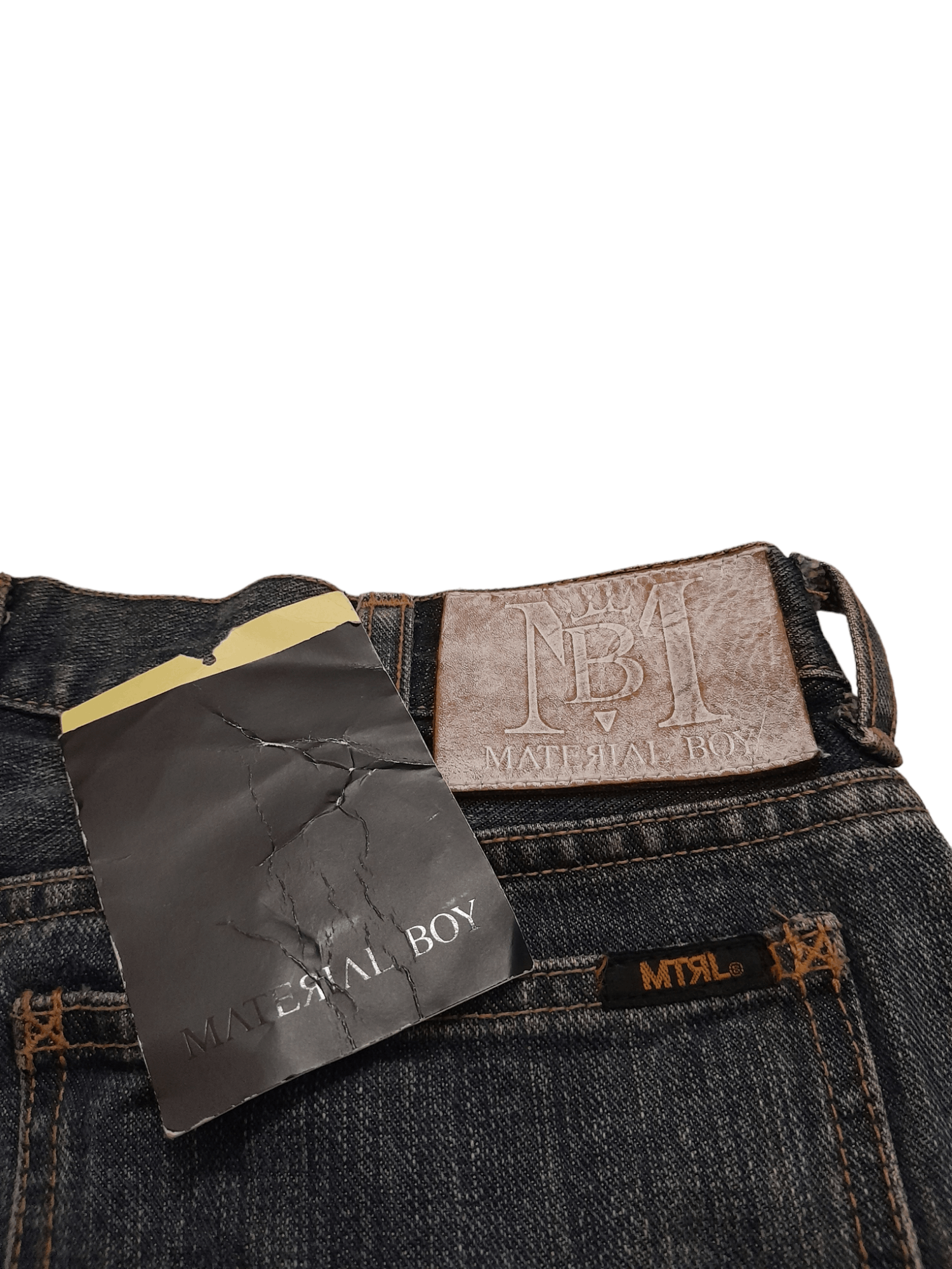 Designer Material Boy Japan Designer Selvedge Denim (E881) Size US 29 - 12 Thumbnail