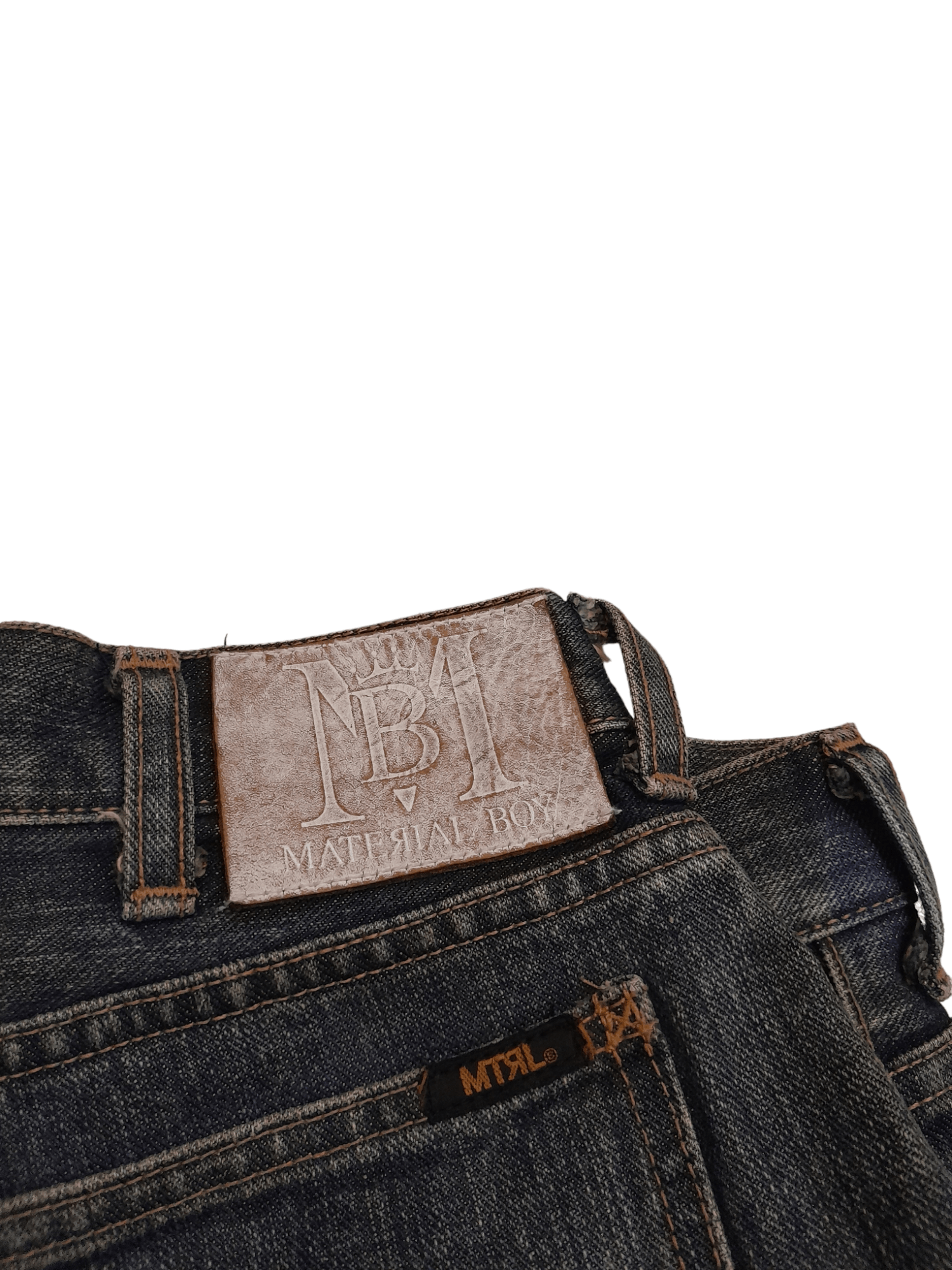 Designer Material Boy Japan Designer Selvedge Denim (E881) Size US 29 - 10 Thumbnail