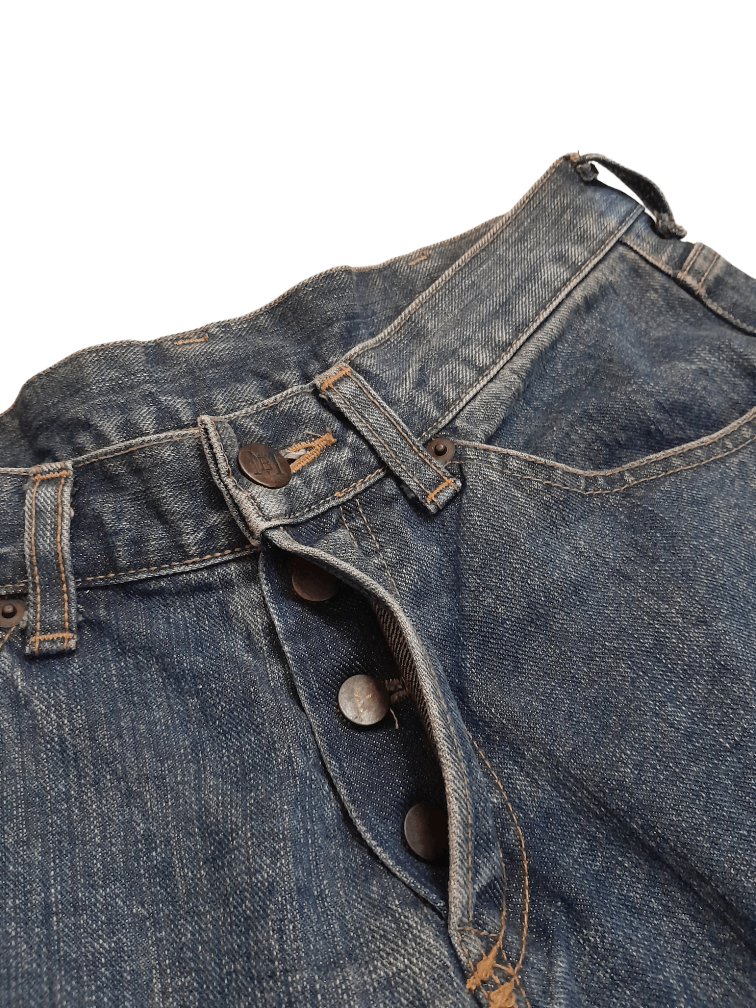Designer Material Boy Japan Designer Selvedge Denim (E881) Size US 29 - 5 Thumbnail