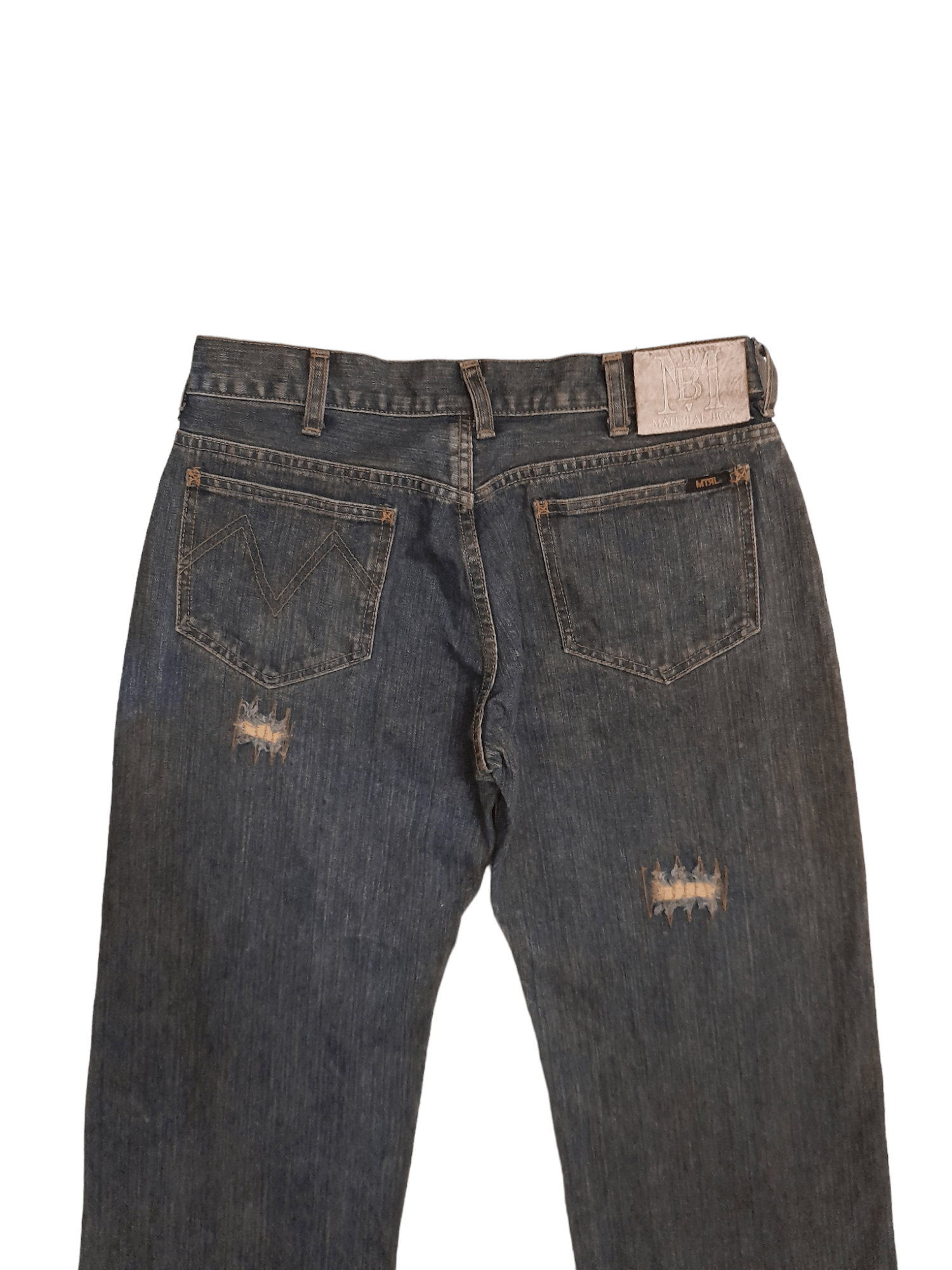 Designer Material Boy Japan Designer Selvedge Denim (E881) Size US 29 - 9 Thumbnail