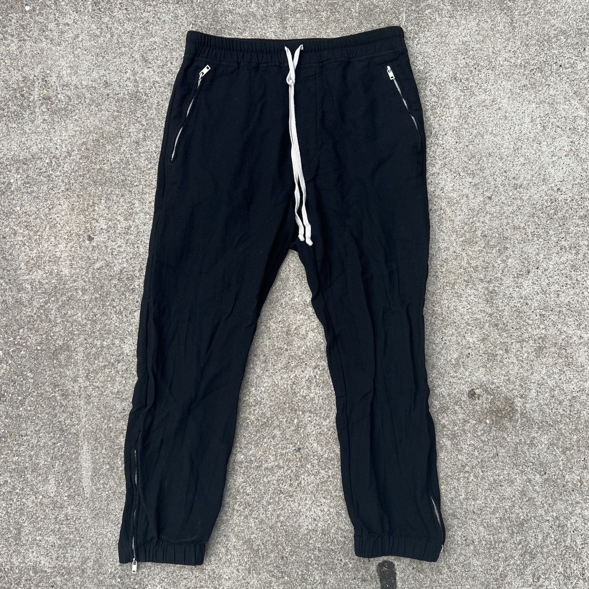 image of Rick Owens x Rick Owens Drkshdw F/w 20 ‘Performa’ Track Pants in Black, Men's (Size 32)