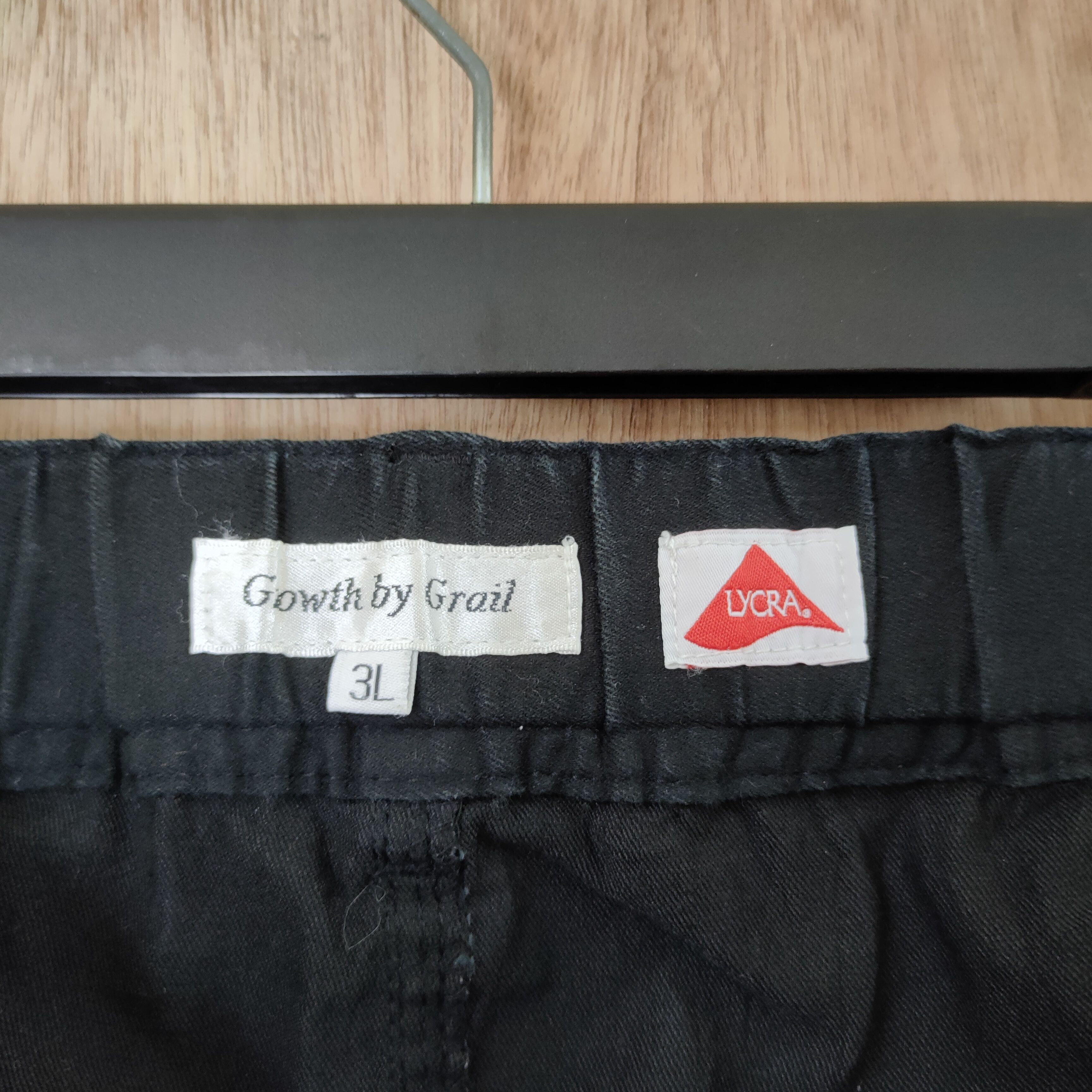 Japanese Brand GOWTH BY GRAIL BLACK PANTS Size US 38 / EU 54 - 9 Thumbnail