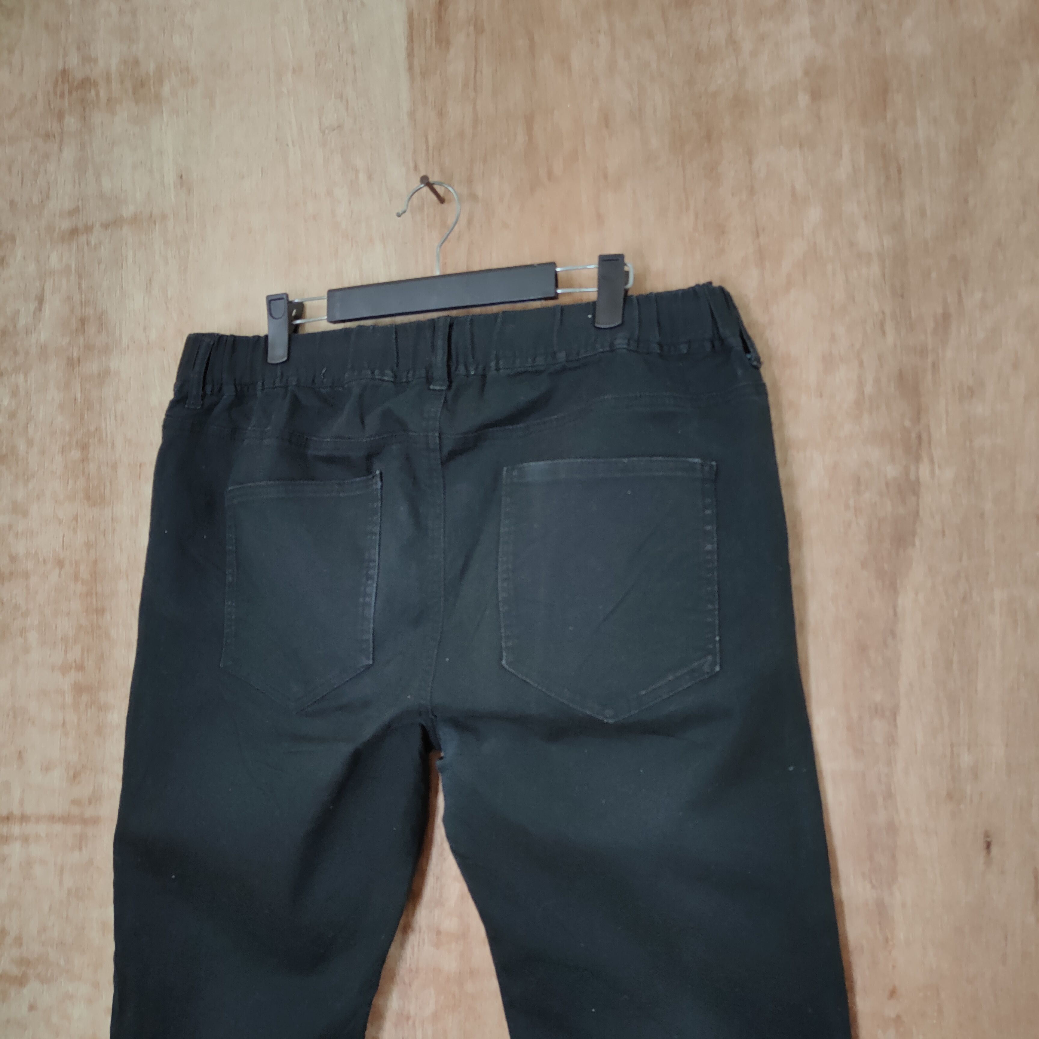 Japanese Brand GOWTH BY GRAIL BLACK PANTS Size US 38 / EU 54 - 7 Thumbnail