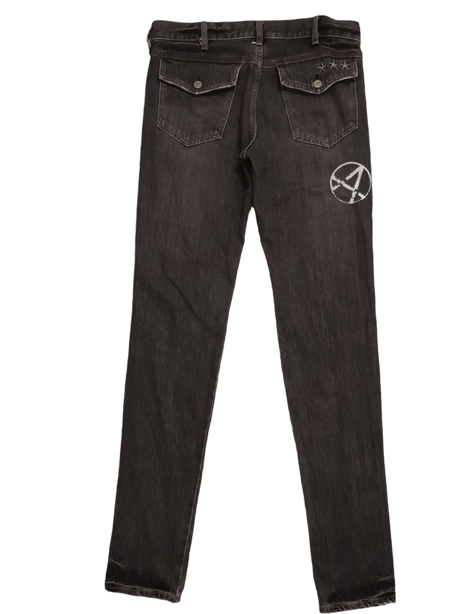 Boycott Boycott Japan Denim Distressed Punk (E882) Size US 31 - 6 Thumbnail