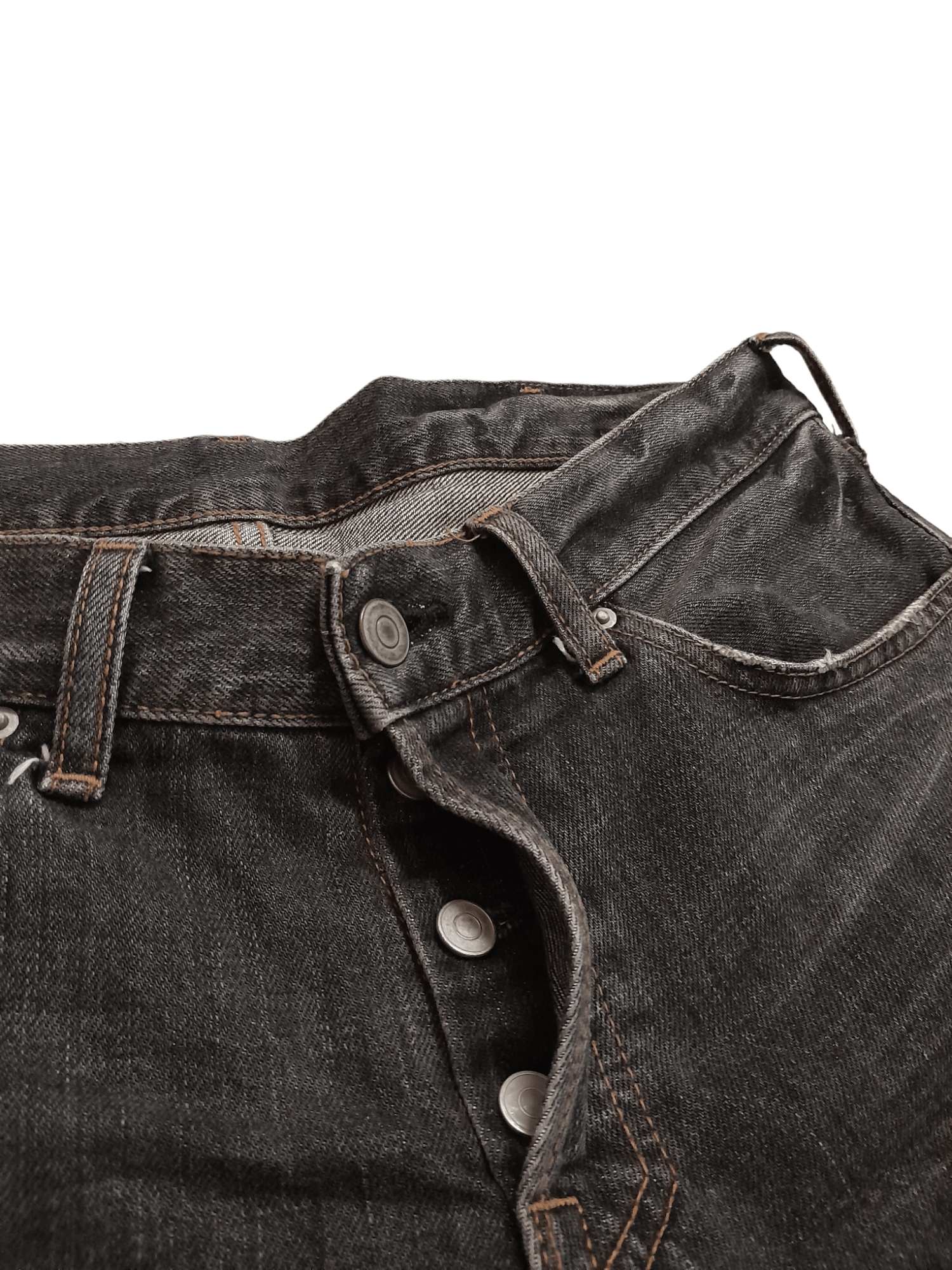 Boycott Boycott Japan Denim Distressed Punk (E882) Size US 31 - 5 Thumbnail