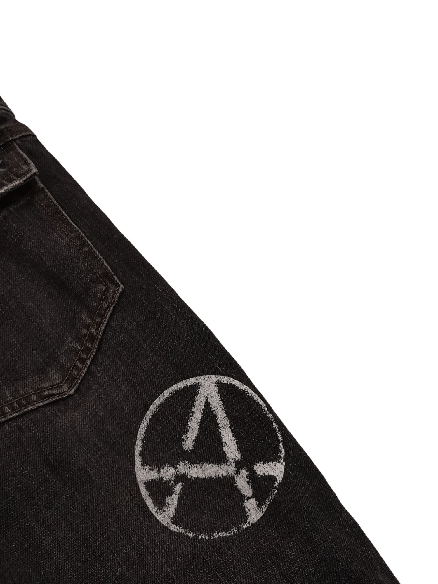 Boycott Boycott Japan Denim Distressed Punk (E882) Size US 31 - 8 Thumbnail