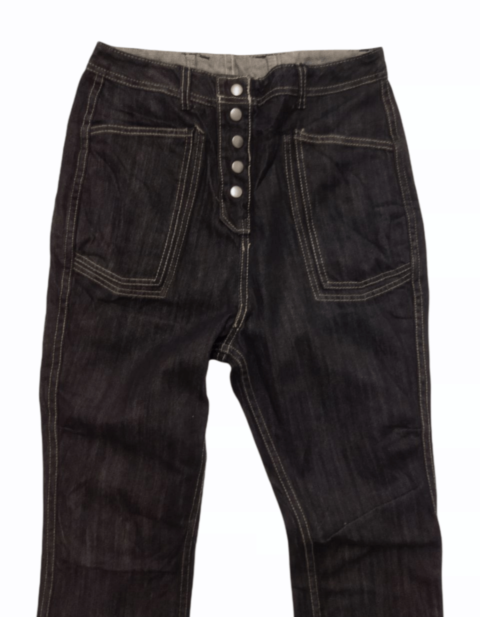Japanese Brand NATURAL VINTAGE Artvillage High Rise Reversible Jeans Size US 30 / EU 46 - 8 Thumbnail