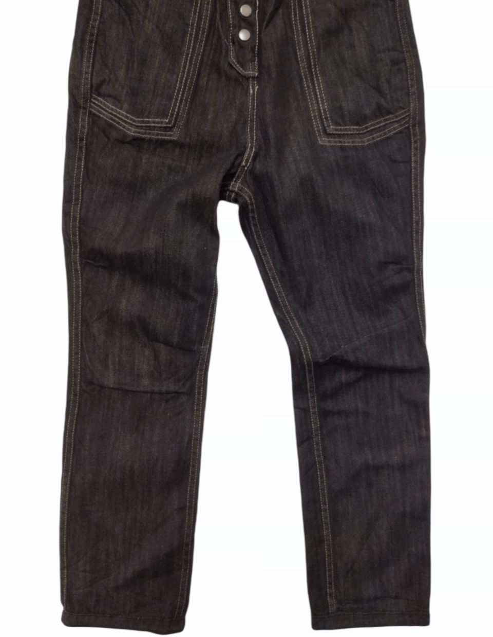 Japanese Brand NATURAL VINTAGE Artvillage High Rise Reversible Jeans Size US 30 / EU 46 - 9 Thumbnail