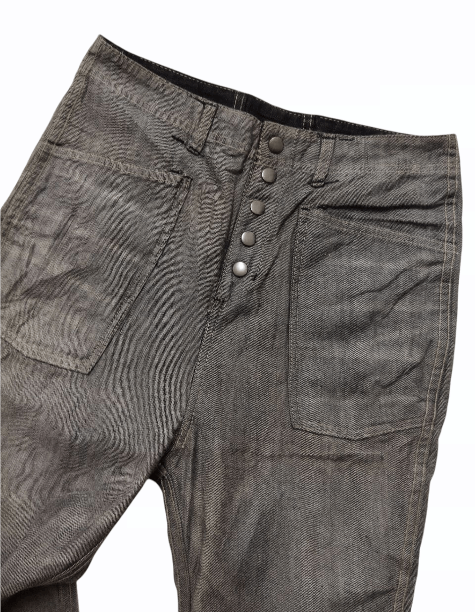 Japanese Brand NATURAL VINTAGE Artvillage High Rise Reversible Jeans Size US 30 / EU 46 - 4 Thumbnail