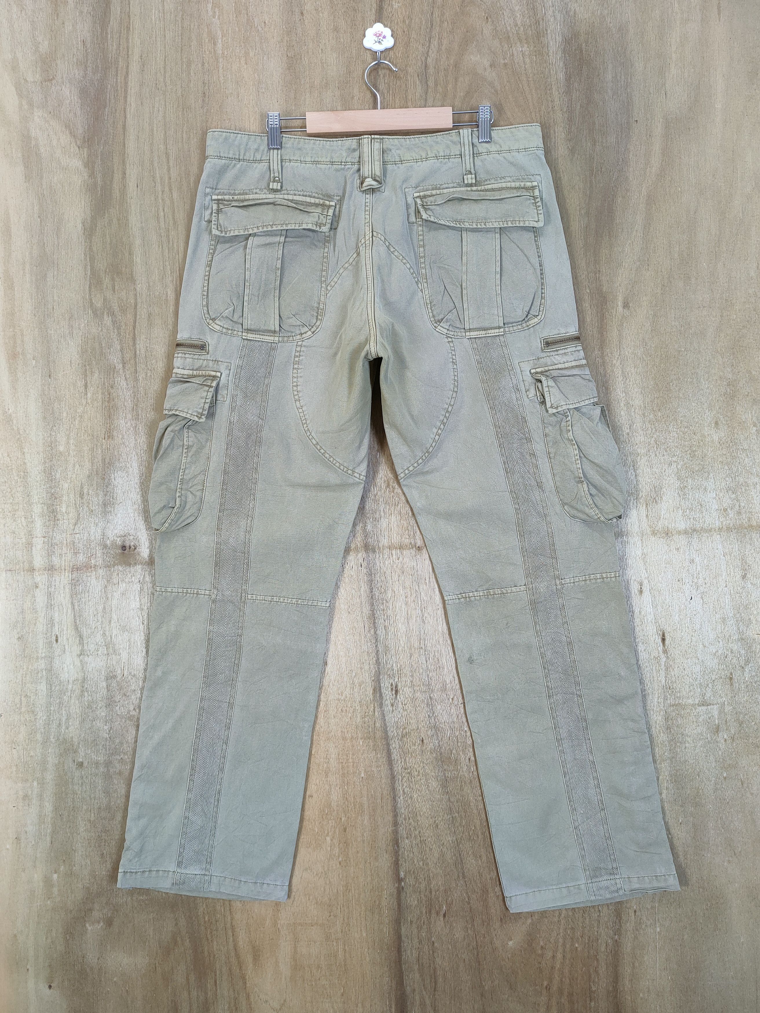 Vintage VINTAGE AVIREX FADED CARGO PANTS Size US 36 / EU 52 - 9 Thumbnail