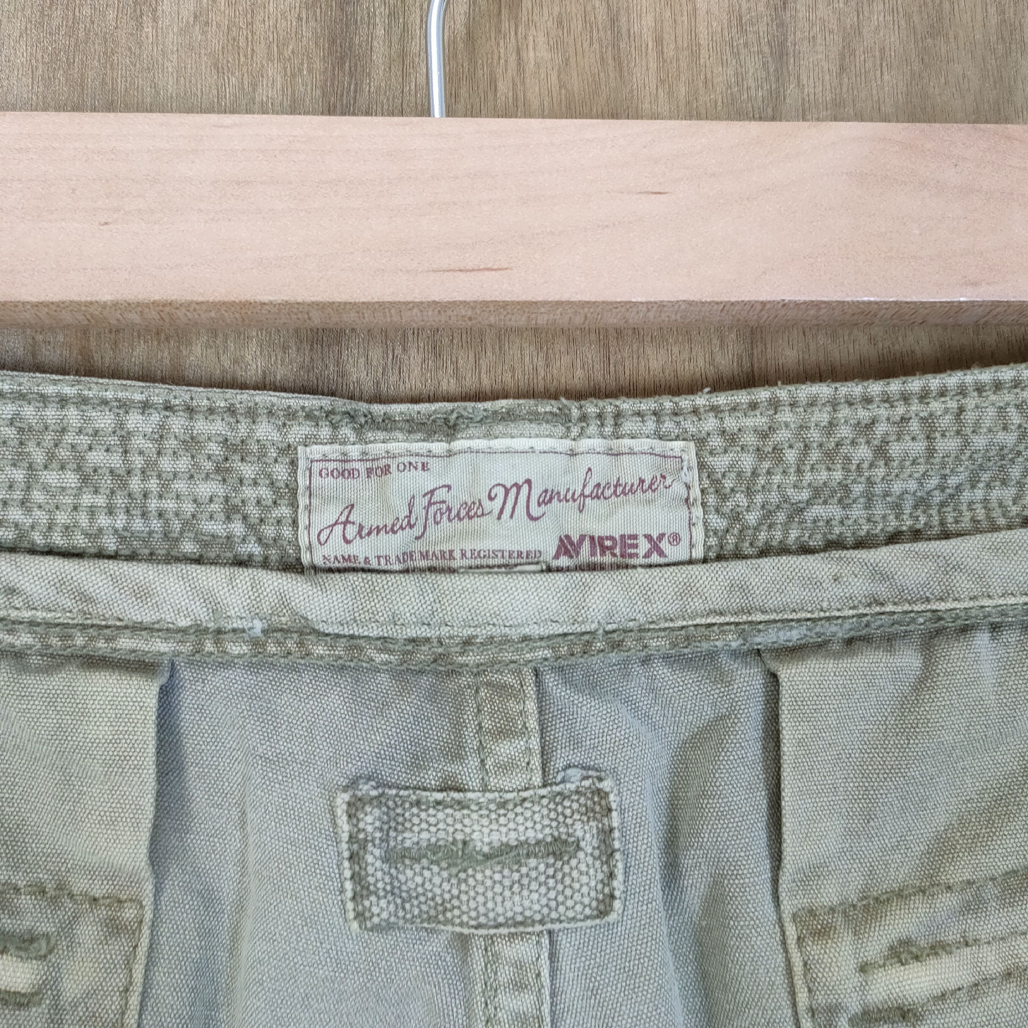 Vintage VINTAGE AVIREX FADED CARGO PANTS Size US 36 / EU 52 - 12 Thumbnail