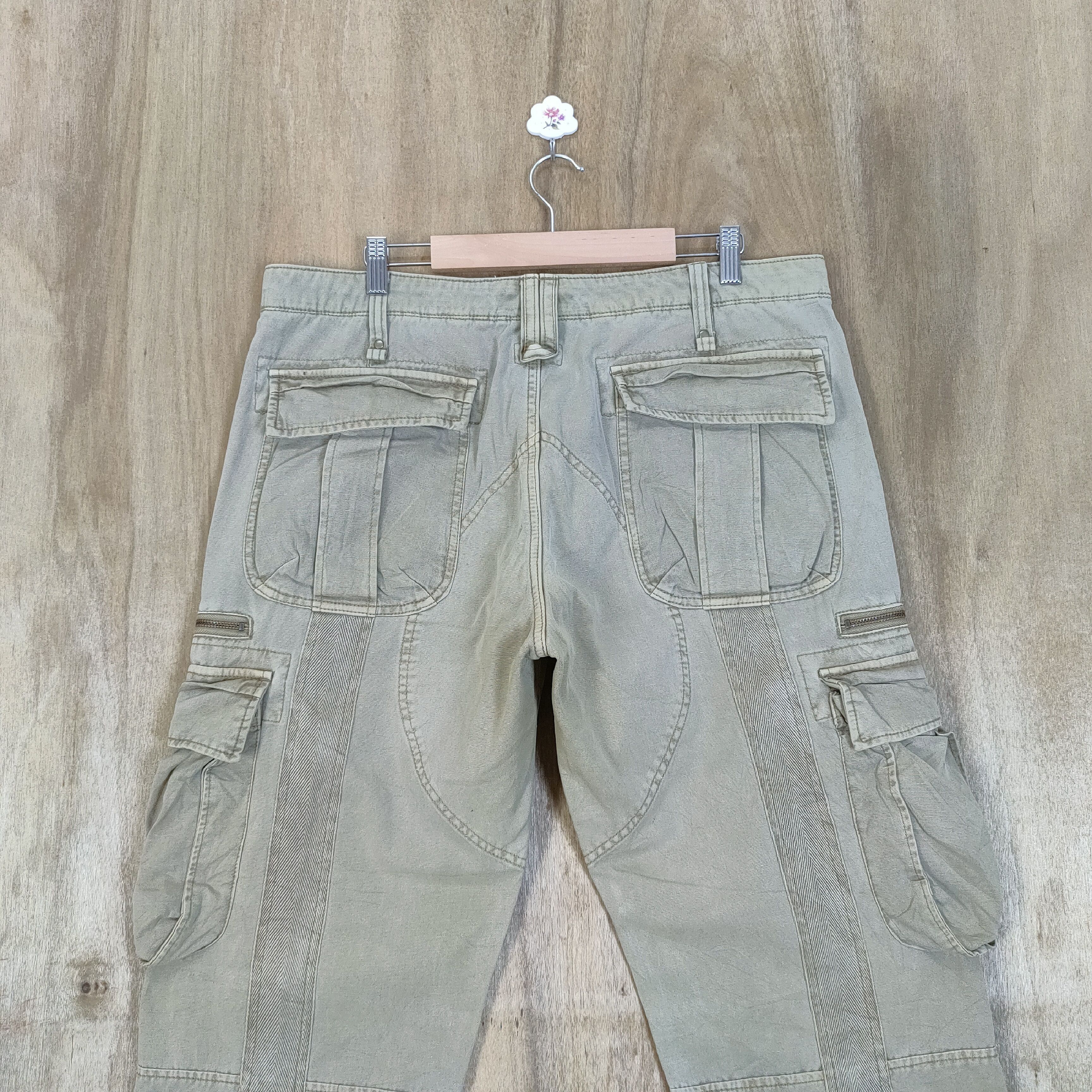 Vintage VINTAGE AVIREX FADED CARGO PANTS Size US 36 / EU 52 - 10 Thumbnail