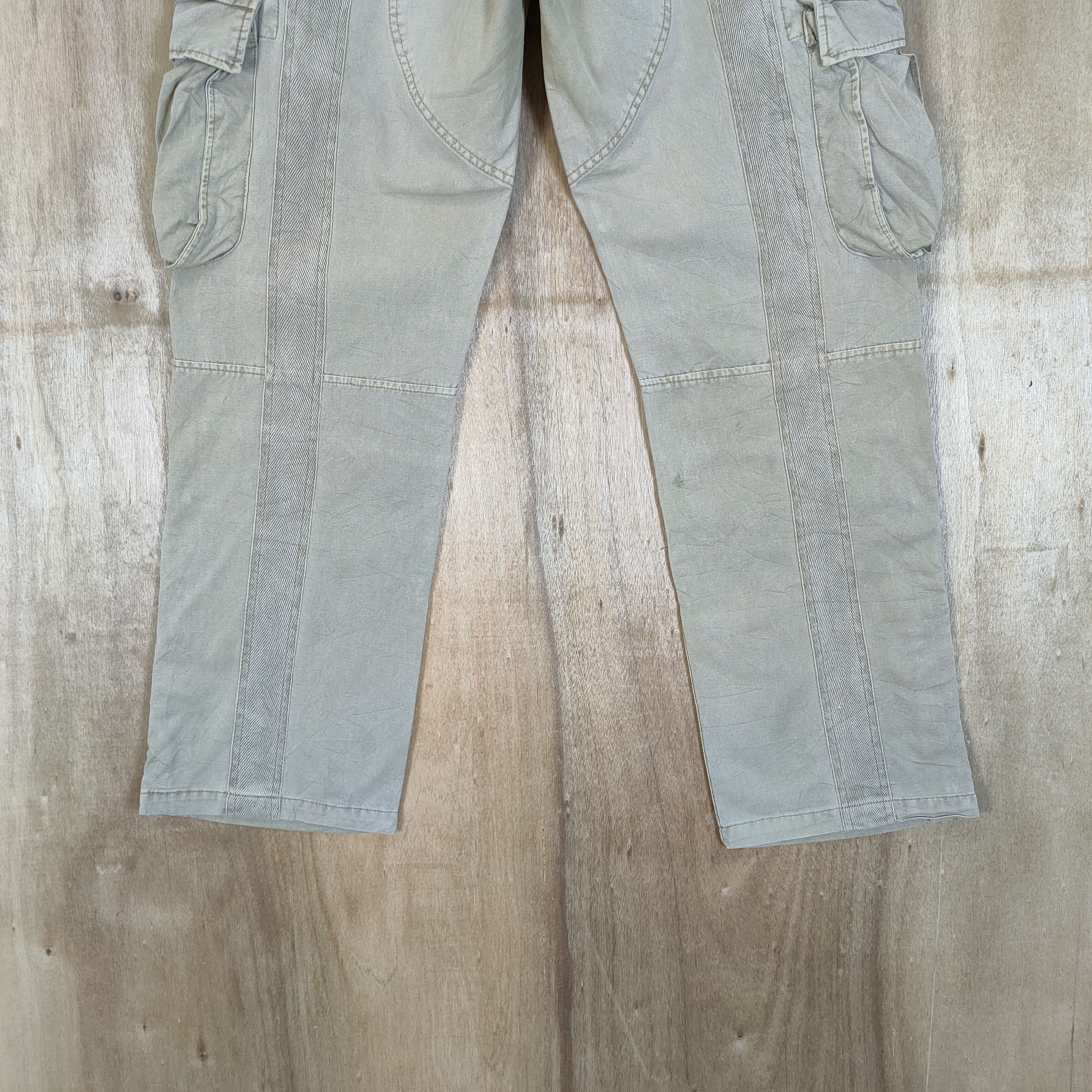 Vintage VINTAGE AVIREX FADED CARGO PANTS Size US 36 / EU 52 - 11 Thumbnail
