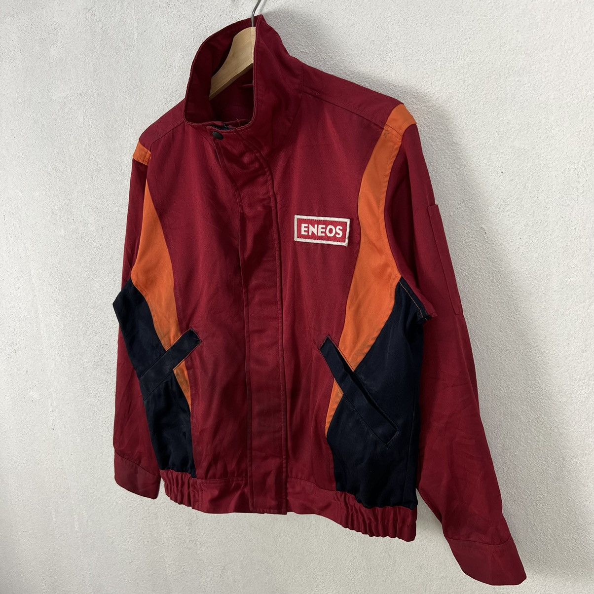 Japanese Brand VINTAGE ENEOS BOMBER JACKET WORKER WEAR Size US M / EU 48-50 / 2 - 2 Thumbnail