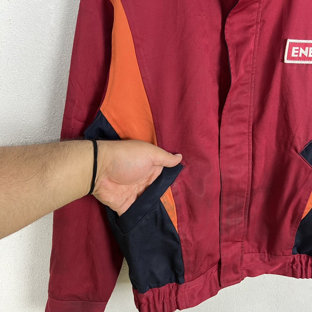 Japanese Brand VINTAGE ENEOS BOMBER JACKET WORKER WEAR Size US M / EU 48-50 / 2 - 6 Thumbnail