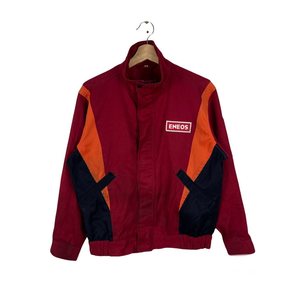 Japanese Brand VINTAGE ENEOS BOMBER JACKET WORKER WEAR Size US M / EU 48-50 / 2 - 1 Thumbnail