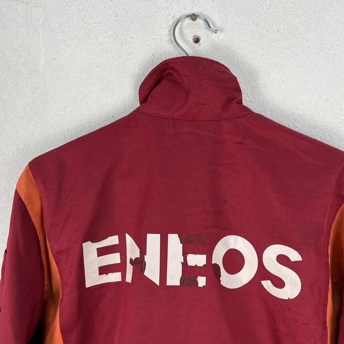 Japanese Brand VINTAGE ENEOS BOMBER JACKET WORKER WEAR Size US M / EU 48-50 / 2 - 10 Thumbnail