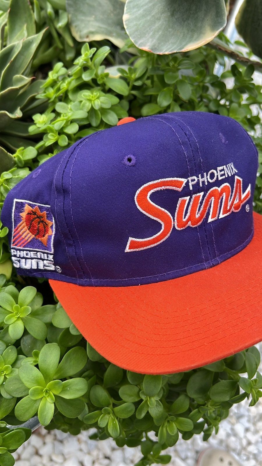 Sports Specialties Vintage Sports Specialties Phoenix Suns Snapback Script Hat Size ONE SIZE - 2 Thumbnail