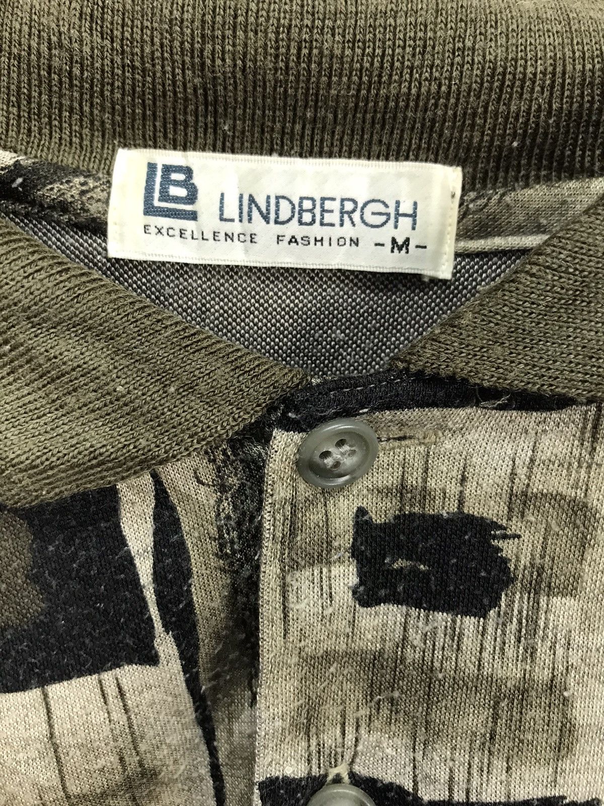 Japanese Brand × Lindbergh × Vintage Vintage Lindbergh half button sweatshirt Size US M / EU 48-50 / 2 - 3 Thumbnail
