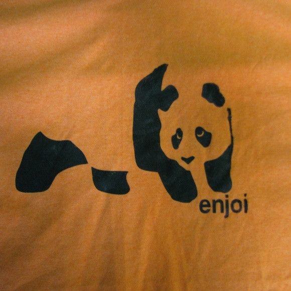 Enjoi × Vintage Vintage 90s Enjoi Skateboarding T-Shirt L Size US M / EU 48-50 / 2 - 1 Thumbnail