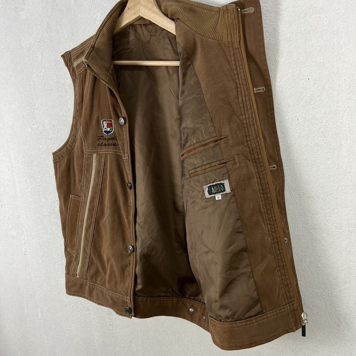 Japanese Brand VINTAGE PAGELO MULTI POCKET UTILITY VEST CARGO Size US M / EU 48-50 / 2 - 11 Thumbnail