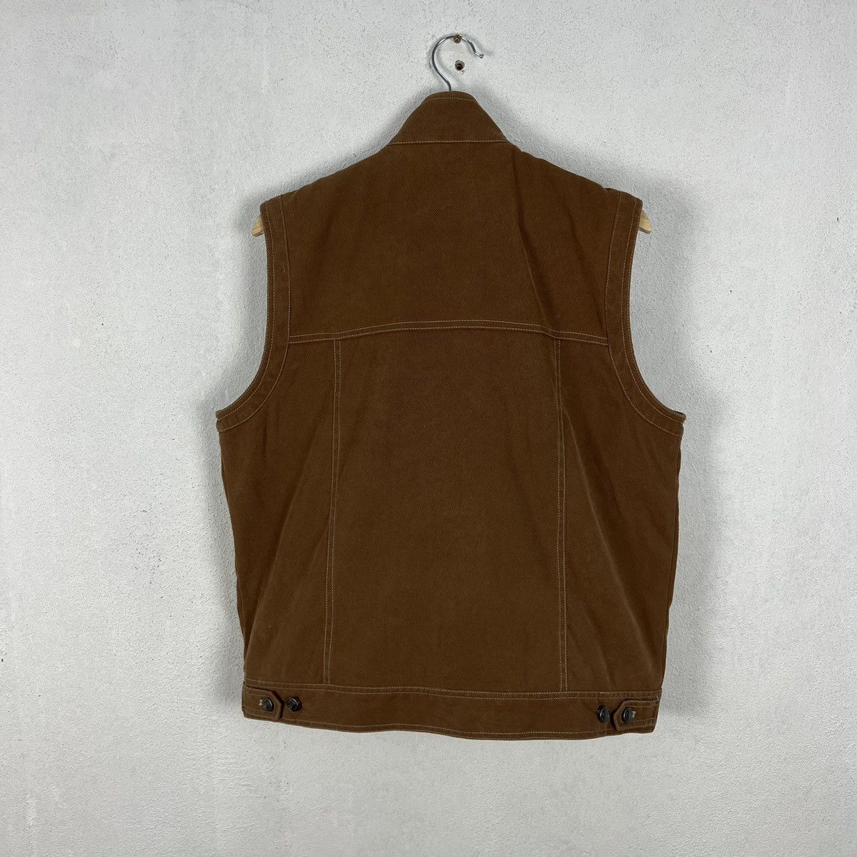 Japanese Brand VINTAGE PAGELO MULTI POCKET UTILITY VEST CARGO Size US M / EU 48-50 / 2 - 7 Thumbnail