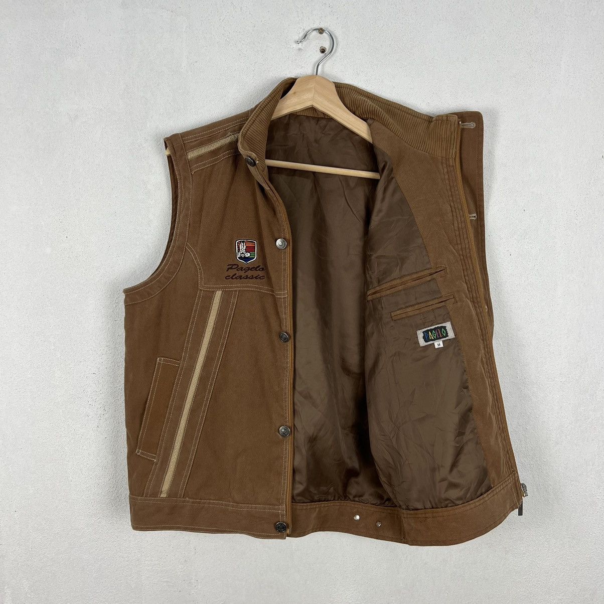 Japanese Brand VINTAGE PAGELO MULTI POCKET UTILITY VEST CARGO Size US M / EU 48-50 / 2 - 10 Thumbnail