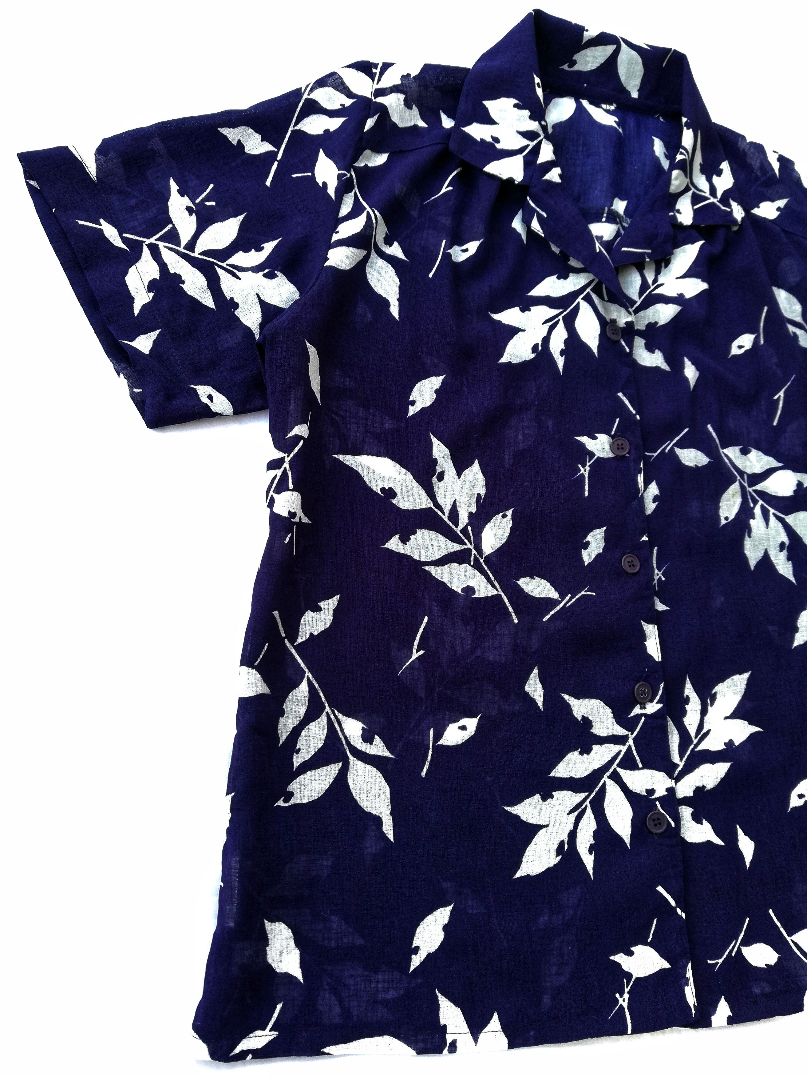 Japanese Brand 🔥Japanese Brand Hawaiian Polyester Fullprint Floral 100%🔥 Size US S / EU 44-46 / 1 - 2 Thumbnail