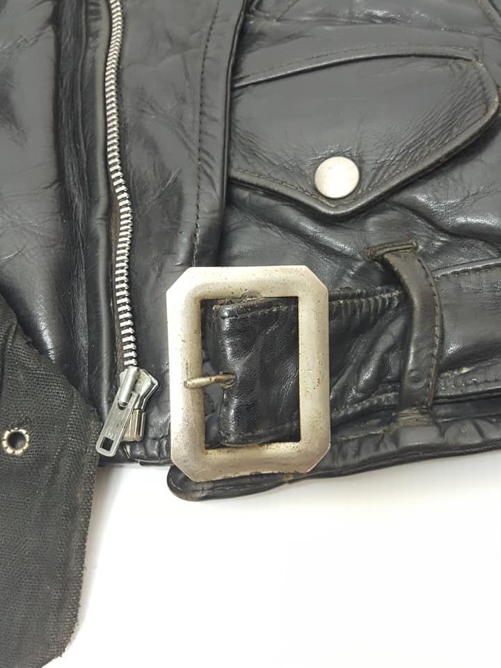 Schott × Vintage Vintage 50's 60's Schott Perfecto One Star Leather Jacket Size US XXS / EU 40 - 18 Thumbnail