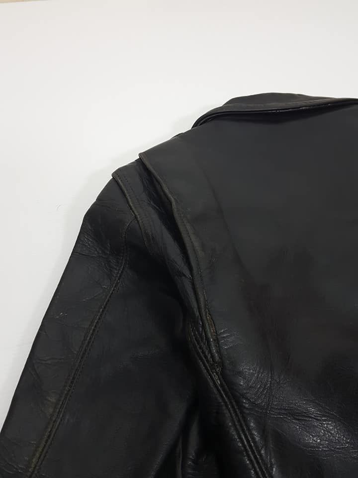 Schott × Vintage Vintage 50's 60's Schott Perfecto One Star Leather Jacket Size US XXS / EU 40 - 10 Thumbnail