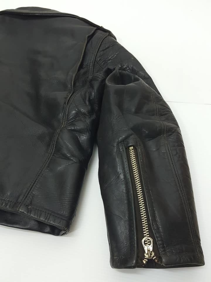 Schott × Vintage Vintage 50's 60's Schott Perfecto One Star Leather Jacket Size US XXS / EU 40 - 12 Thumbnail