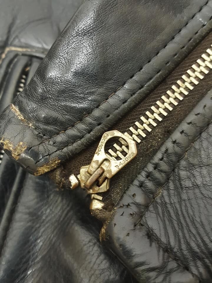 Schott × Vintage Vintage 50's 60's Schott Perfecto One Star Leather Jacket Size US XXS / EU 40 - 14 Thumbnail