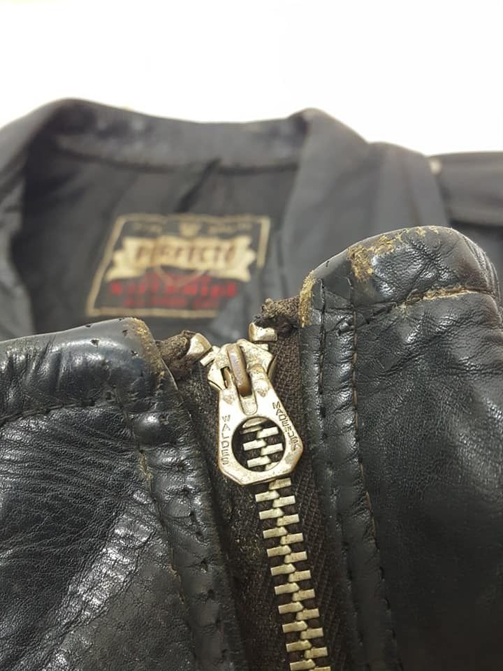 Schott × Vintage Vintage 50's 60's Schott Perfecto One Star Leather Jacket Size US XXS / EU 40 - 13 Thumbnail