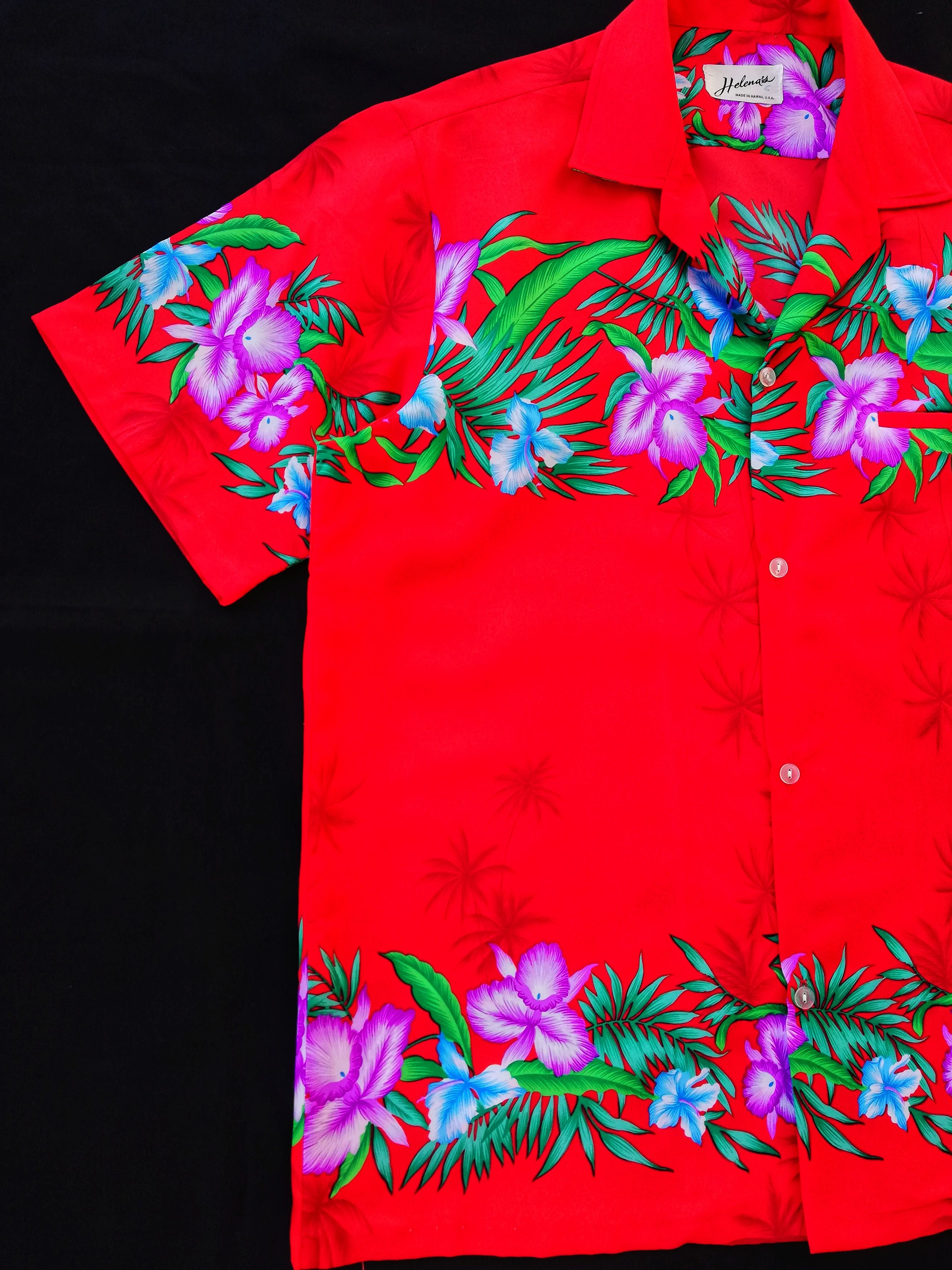 Vintage 🔥Helena's Spun Rayon Design Iconic Style Prada Camp Collar Size US M / EU 48-50 / 2 - 2 Thumbnail