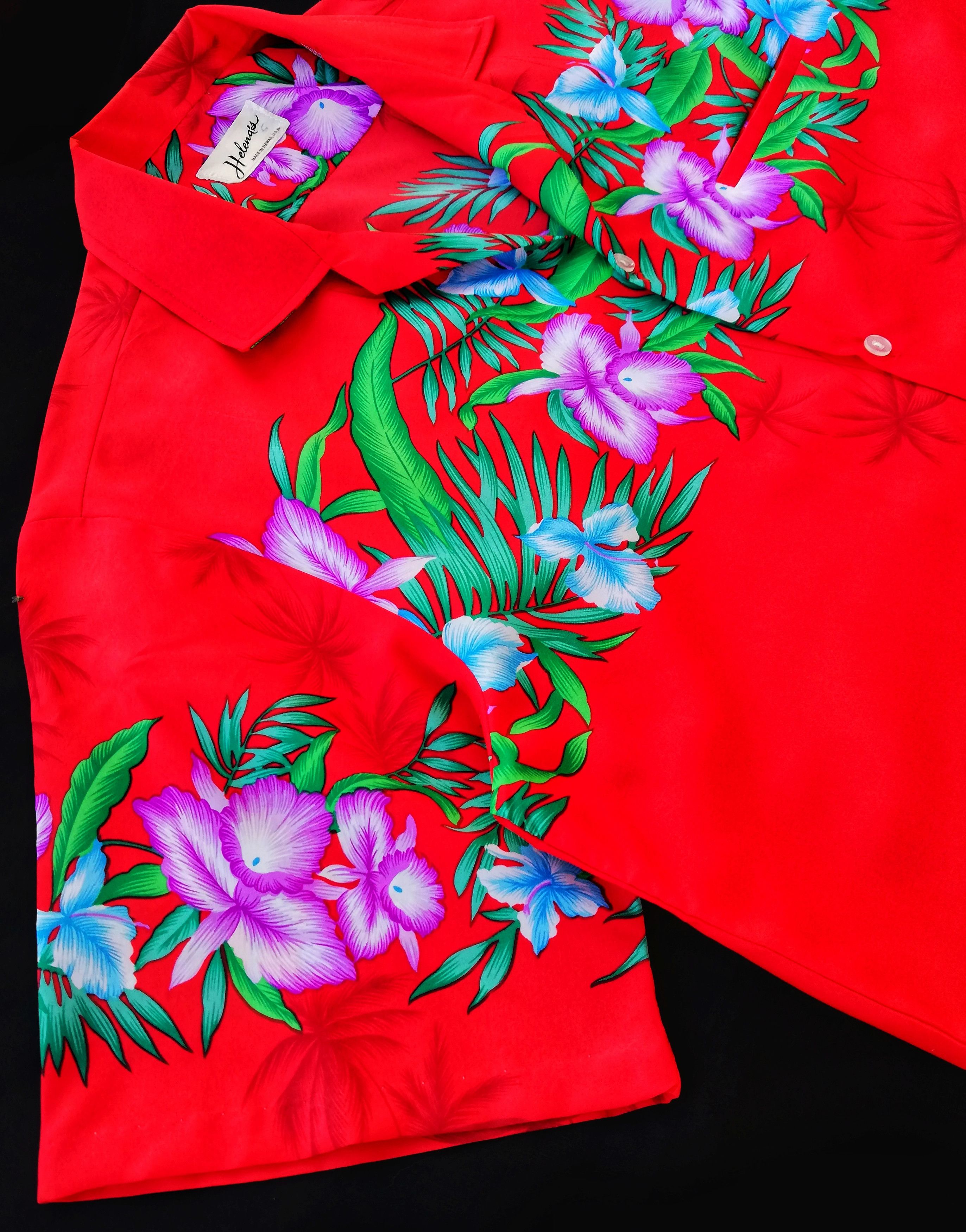 Vintage 🔥Helena's Spun Rayon Design Iconic Style Prada Camp Collar Size US M / EU 48-50 / 2 - 7 Thumbnail