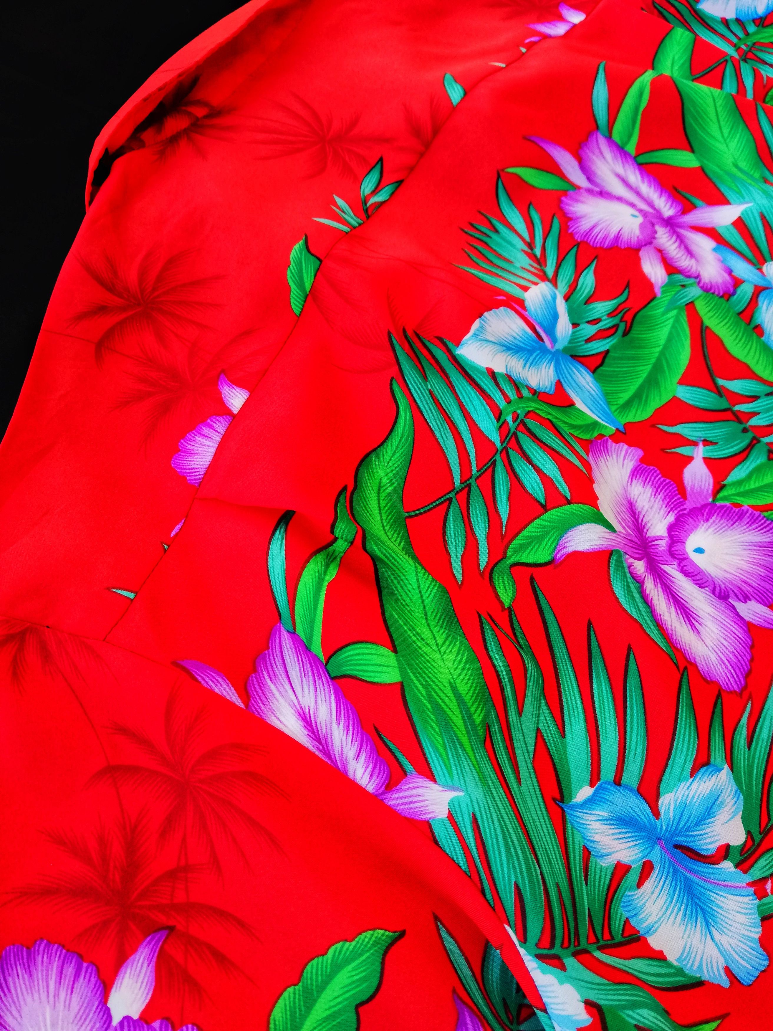 Vintage 🔥Helena's Spun Rayon Design Iconic Style Prada Camp Collar Size US M / EU 48-50 / 2 - 13 Thumbnail