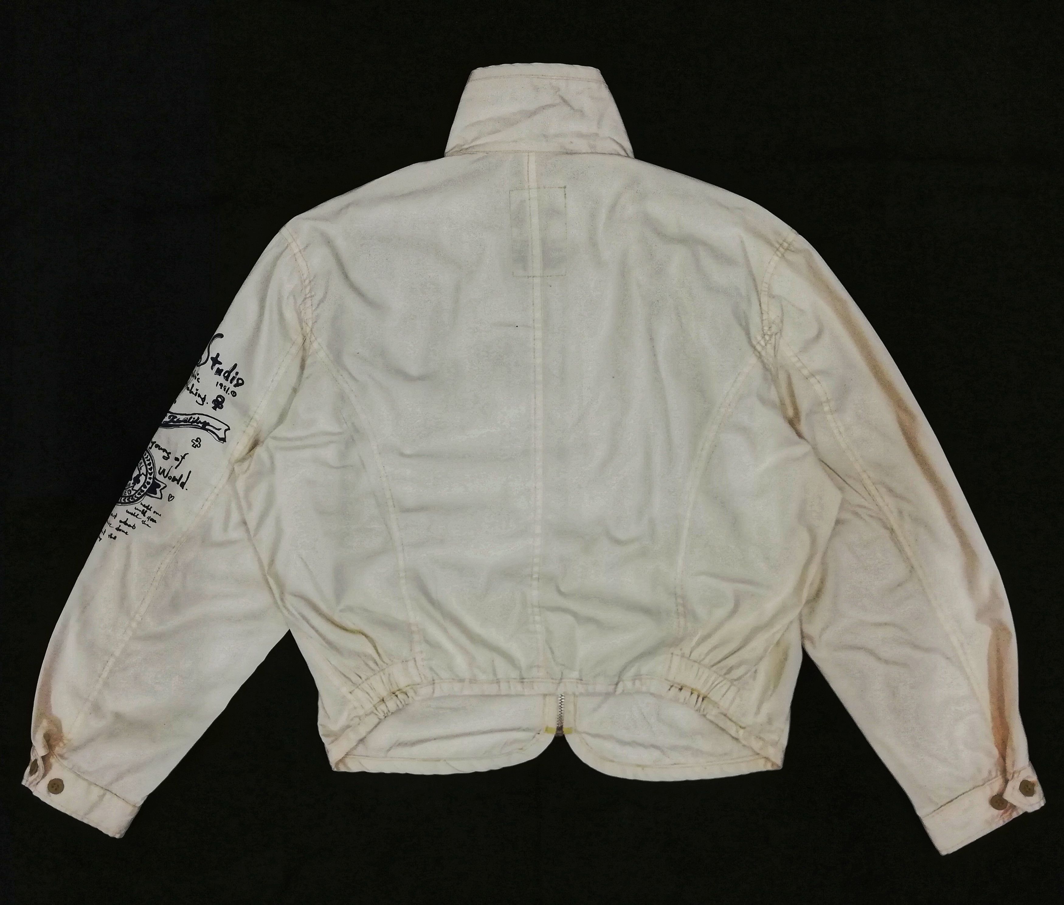 45rpm 🔥45 rpm Studio Japan White Minimalist Zipper Jacket🔥 Size US M / EU 48-50 / 2 - 13 Thumbnail