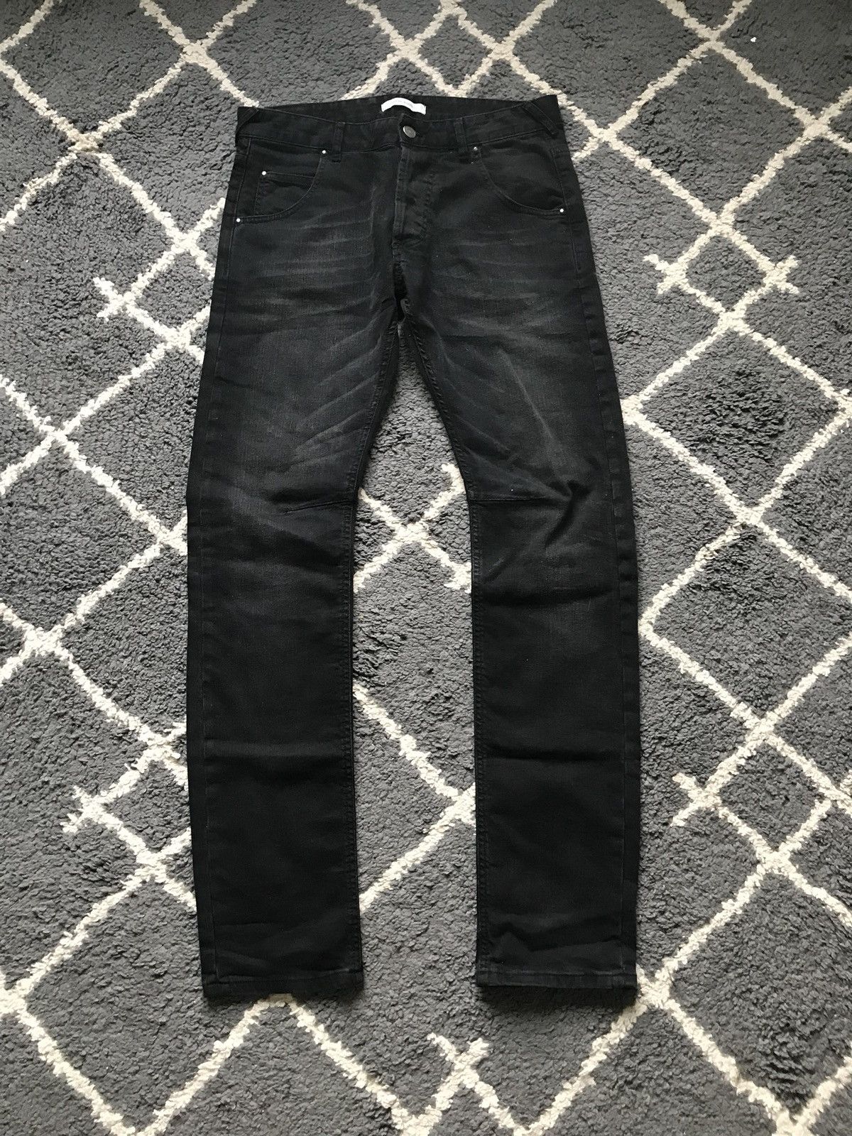 Pierre Balmain Balmain Curved Denims Size US 32 / EU 48 - 1 Thumbnail