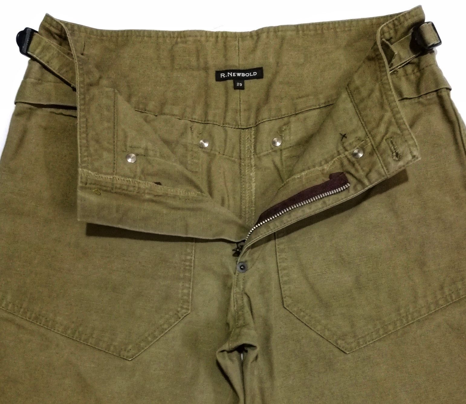 Paul Smith × R.Newbold 🔥R.Newbold By Paul Smith Trouser Buckle-back Classic🔥 Size US 29 - 4 Thumbnail