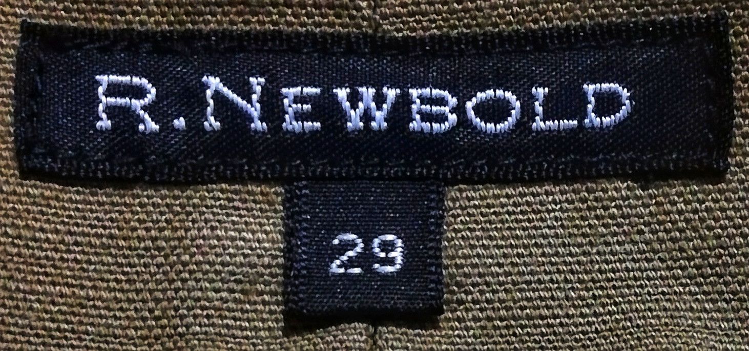 Paul Smith × R.Newbold 🔥R.Newbold By Paul Smith Trouser Buckle-back Classic🔥 Size US 29 - 9 Thumbnail