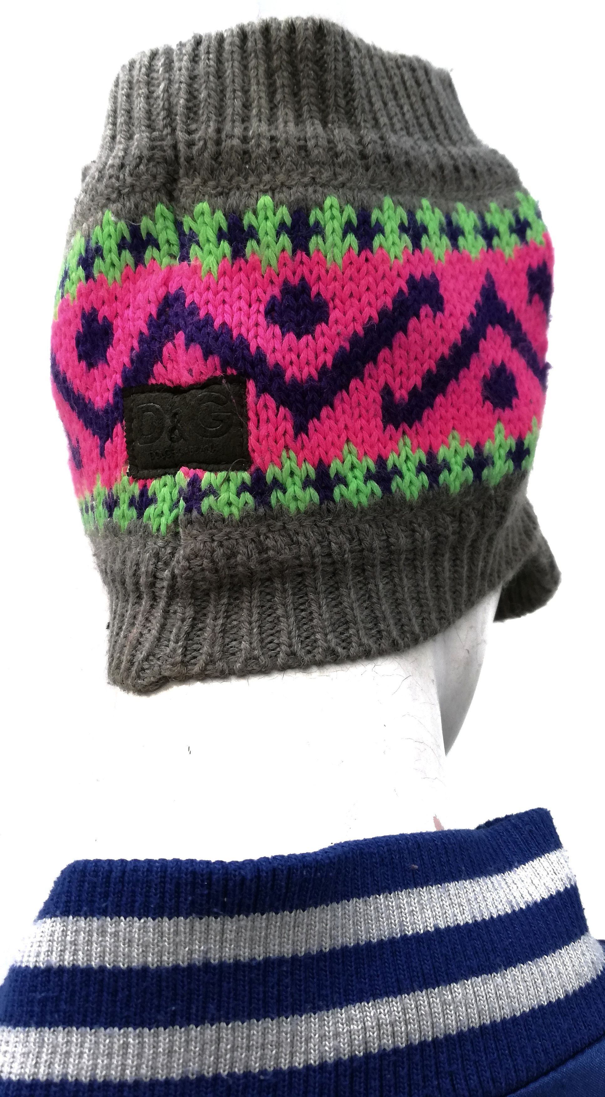 Dolce & Gabbana 🔥Very Rare!!! Dolce & Gabbana Knitwear Beanie Hat🔥 Size ONE SIZE - 4 Thumbnail