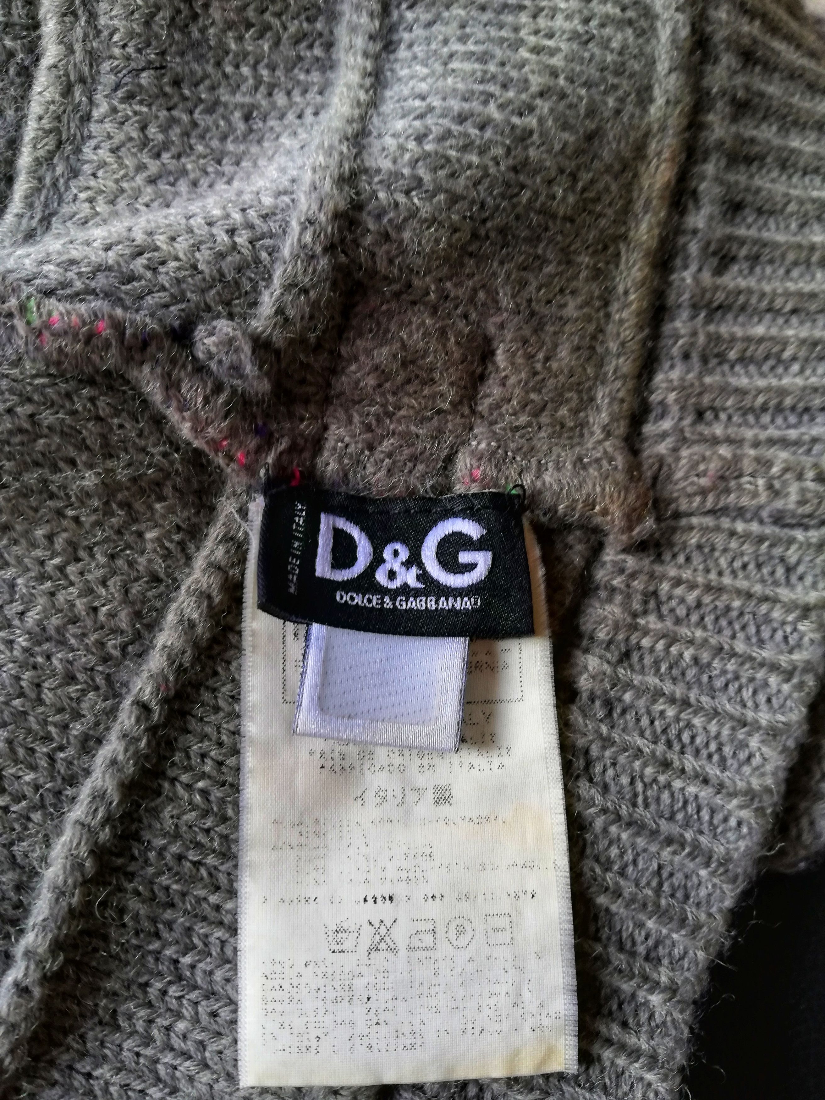 Dolce & Gabbana 🔥Very Rare!!! Dolce & Gabbana Knitwear Beanie Hat🔥 Size ONE SIZE - 15 Thumbnail
