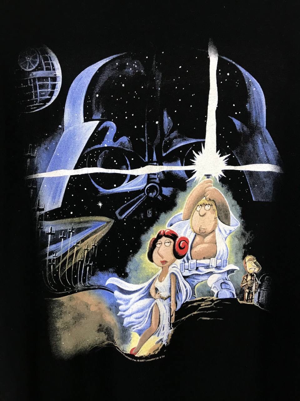 Star Wars × Vintage Family Guy x Star Wars 2007 vintage comics movie tee Size US L / EU 52-54 / 3 - 3 Thumbnail