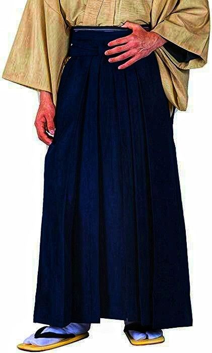 Indigo × Japanese Brand 🔥Japanese Traditional Kimono Hakama Wide Pants/Monpe Pants Size US 31 - 11 Thumbnail
