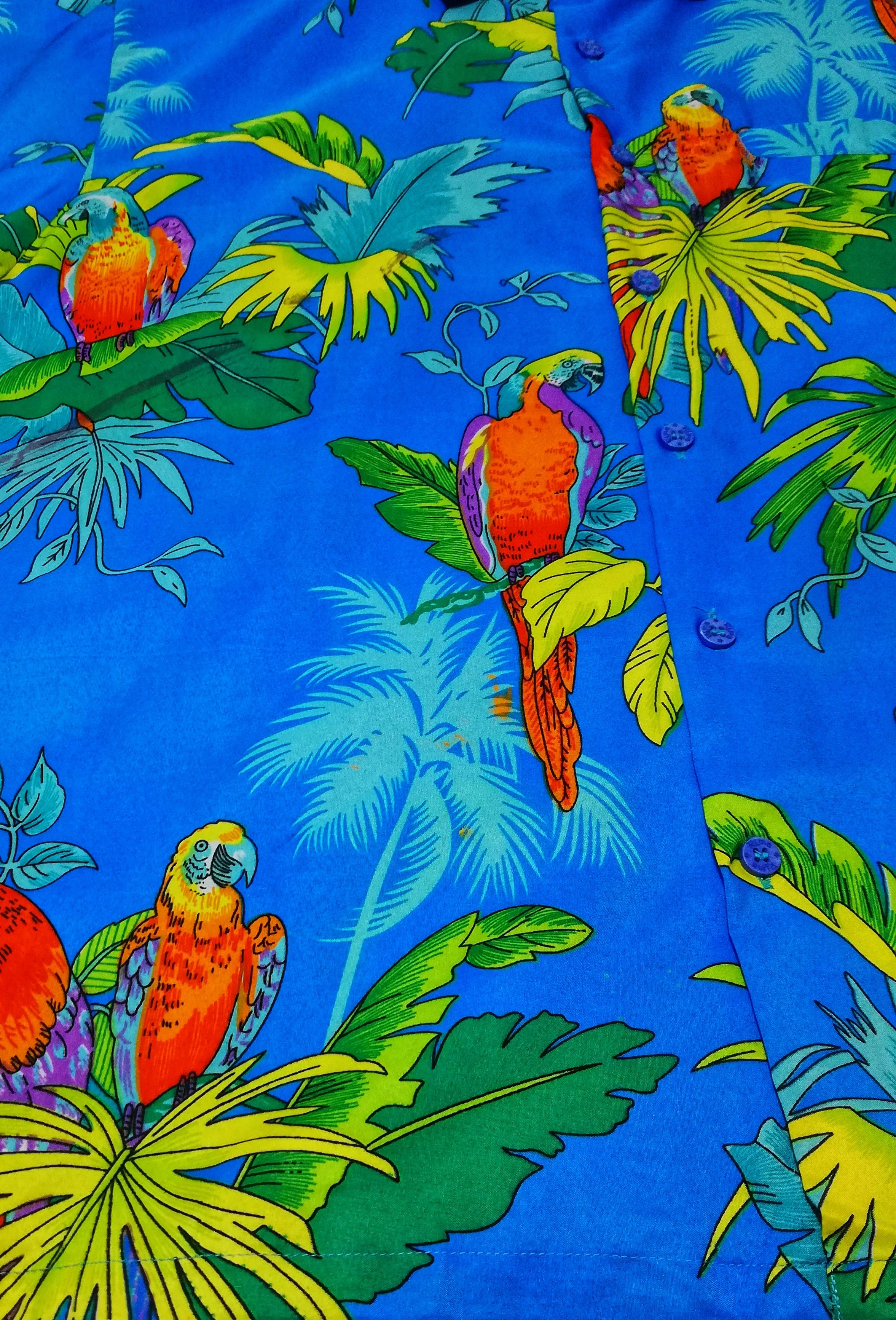 Vintage 🔥Vintage Japanese Design Sun surf Shirts/Rockabilly Shirt Size US S / EU 44-46 / 1 - 4 Thumbnail