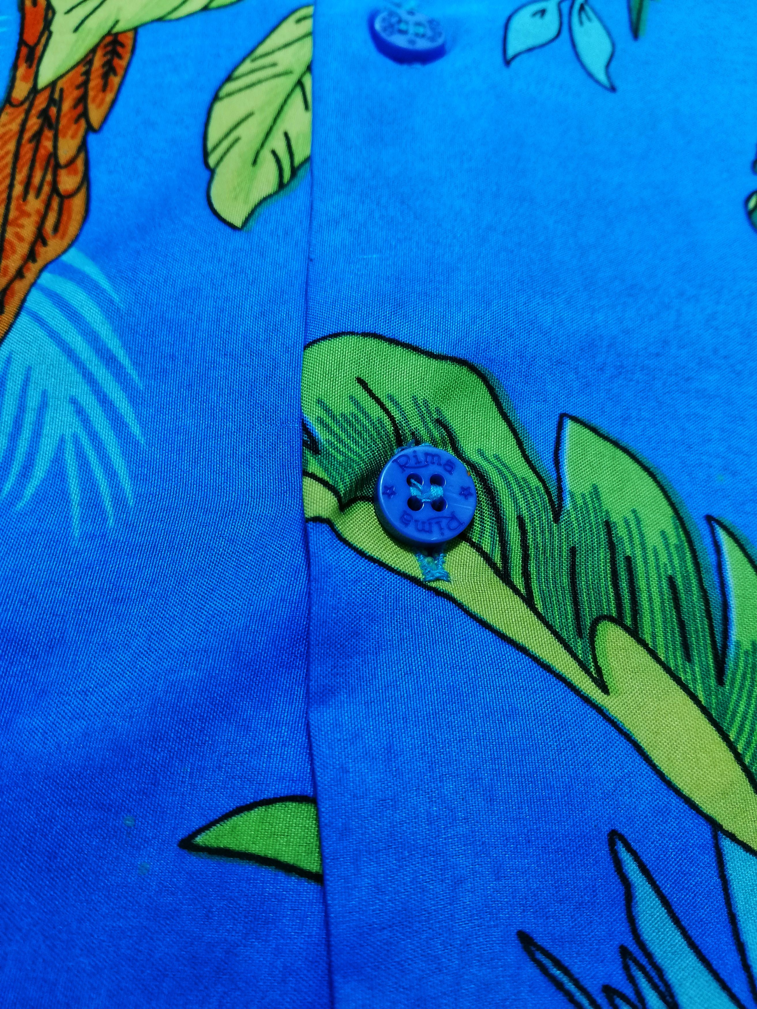 Vintage 🔥Vintage Japanese Design Sun surf Shirts/Rockabilly Shirt Size US S / EU 44-46 / 1 - 6 Thumbnail