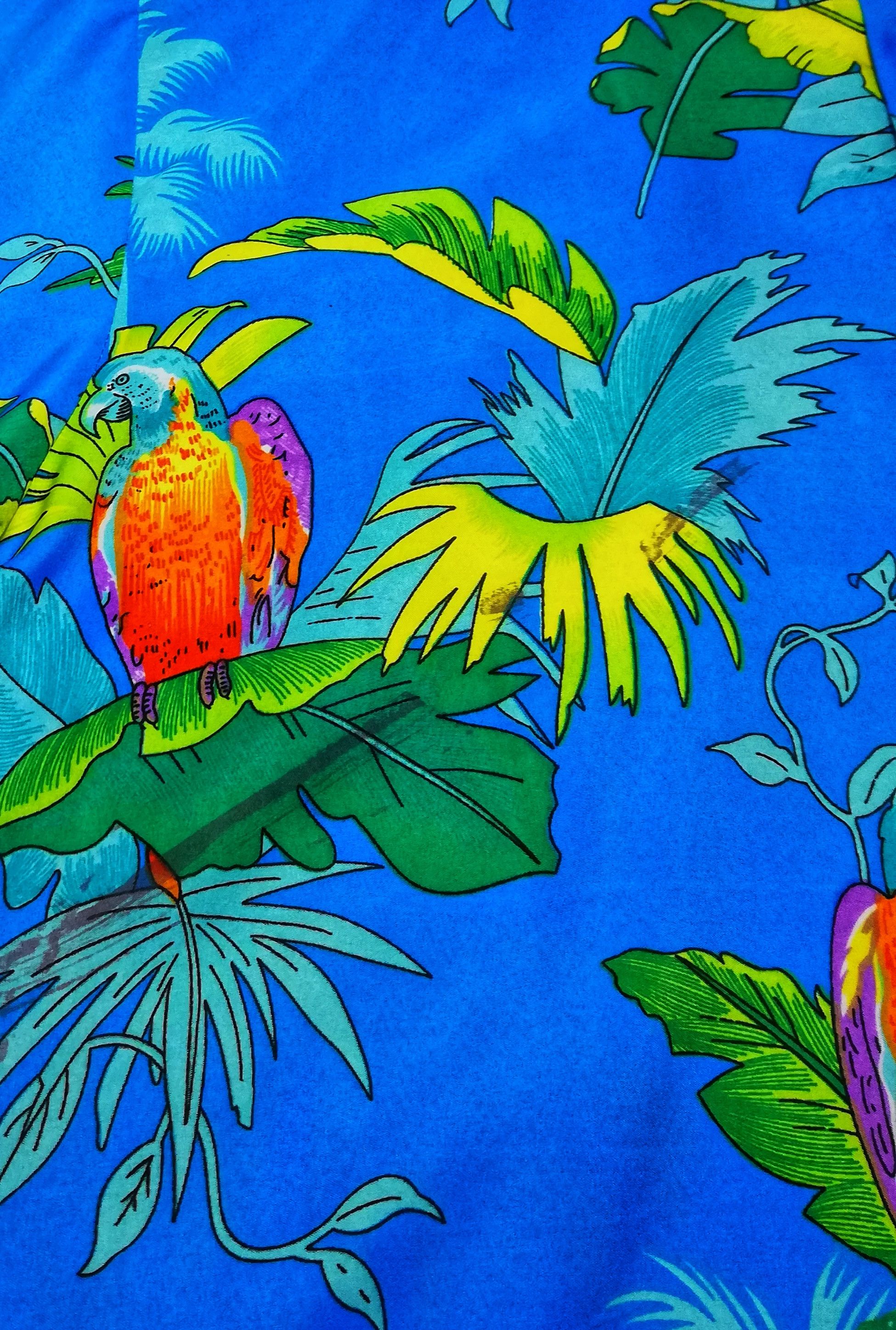 Vintage 🔥Vintage Japanese Design Sun surf Shirts/Rockabilly Shirt Size US S / EU 44-46 / 1 - 5 Thumbnail