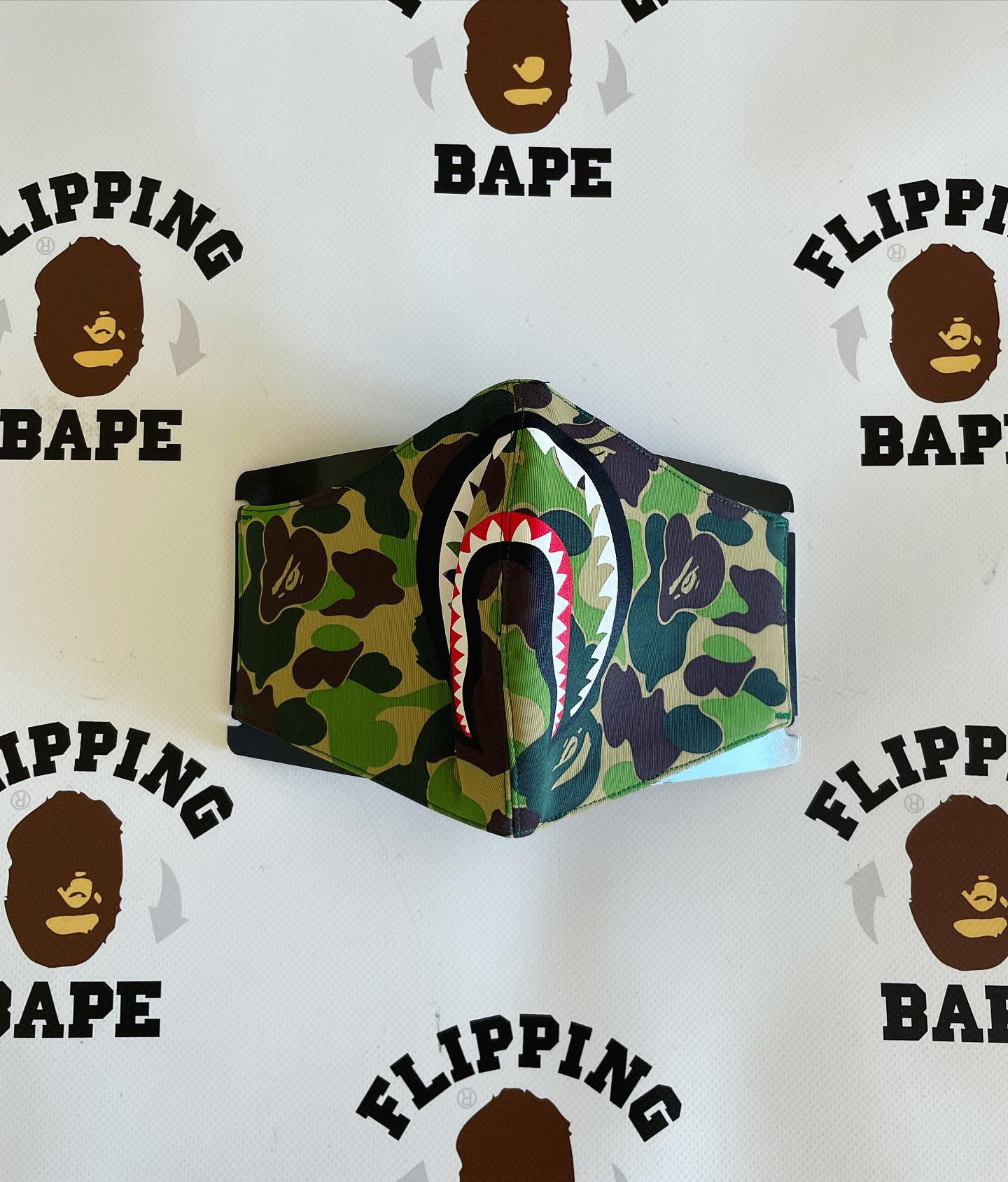 Bape BAPE ABC CAMO SHARK MASK | Grailed